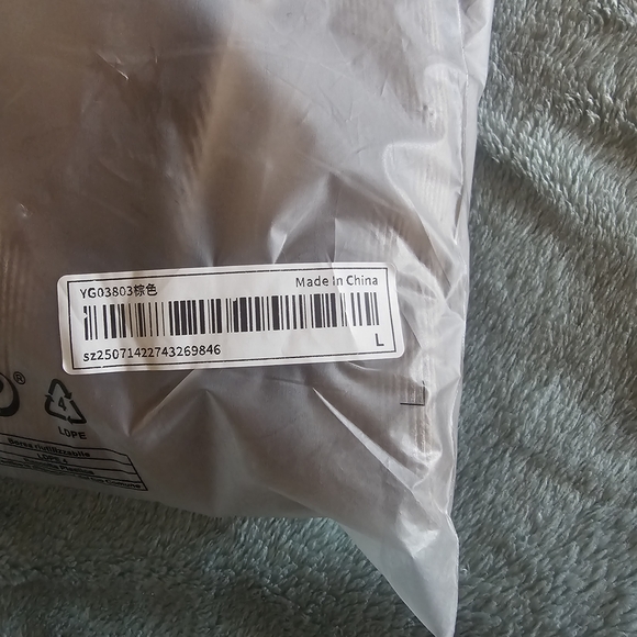 SHEIN Brown Deep Vneck Ribbed Collared Tunic Top - Picture 4 of 7